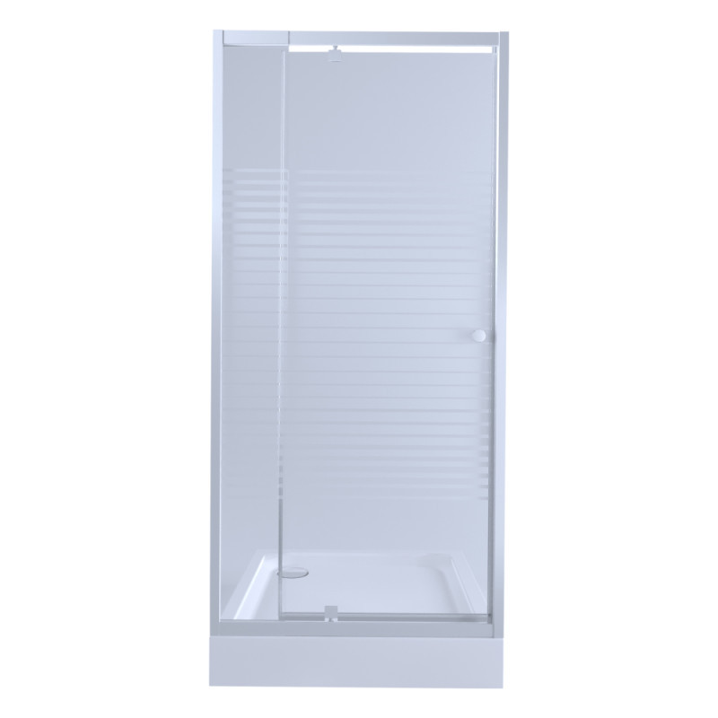 

Набор Qtap дверь в нишу Pisces WHI208-9.CP5 поддон Unisquare (PISWHI2089CP5UNIS308815)