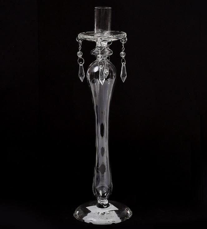 

Подсвечник Yarlate 9х32 см с подвесками Bona DP43422
