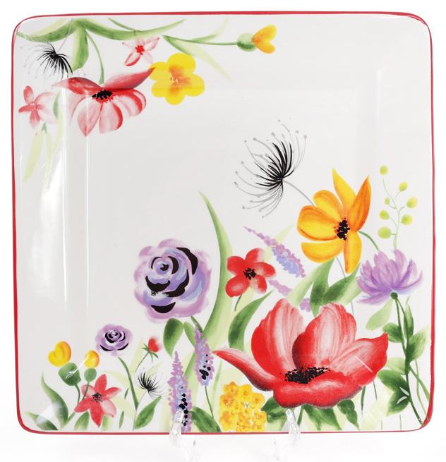 

Блюдо сервировочное Ceramic Акварель 27х27см Bona DP40935