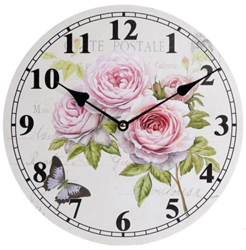 

Настенные часы Ufficio Postale Rose диаметр 29 см Bona DP41853