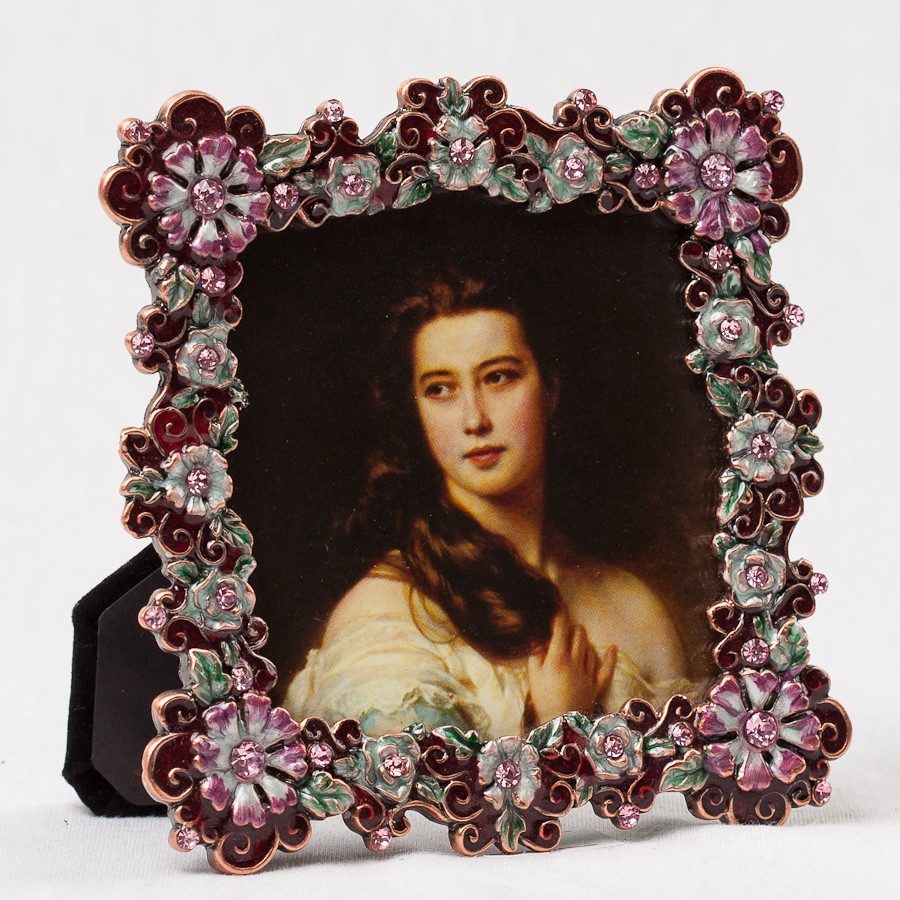 

Декоративная фоторамка Рубиновое великолепие 11х11 см Veronese AL78493