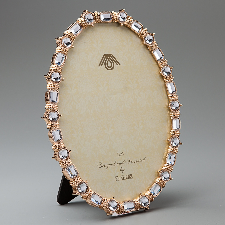 

Декоративная фоторамка Crystals in gold 15х19 см Veronese AL78448