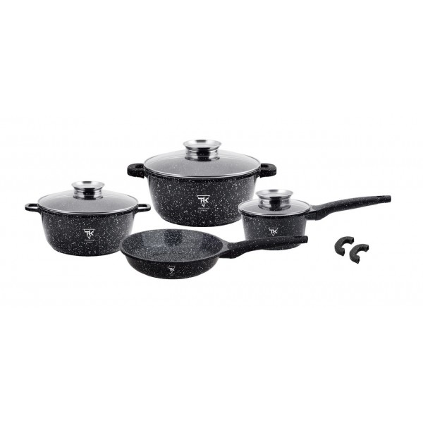 

Набор кухонной посуды Top Kitchen TK00075 из 11 предметов черный