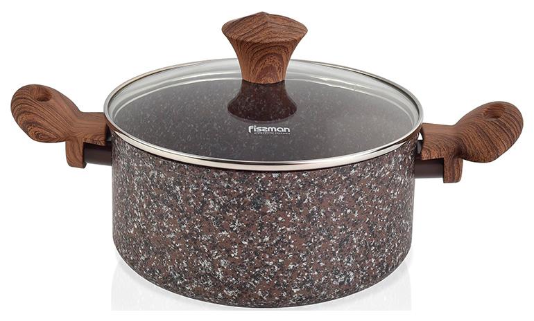 

Кастрюля Magic Brown 2.7л с антипригарным покрытием Fissman DP36571