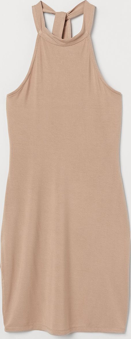 

Платье H&M KK7449180 XXS Бежевое