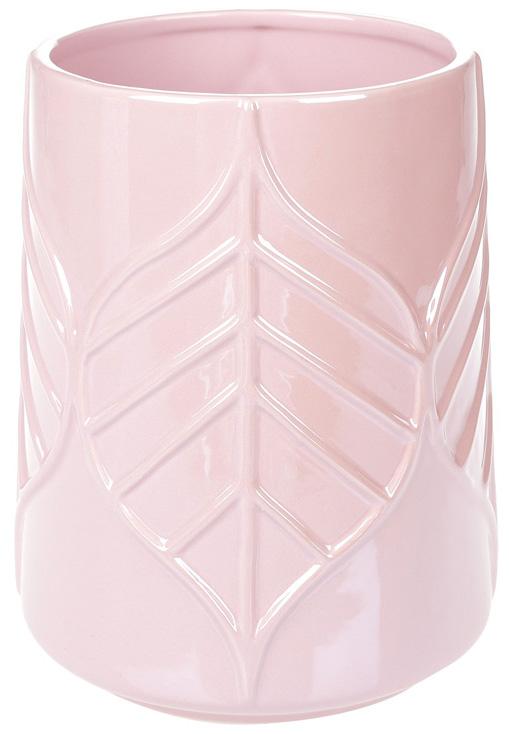 

Ваза настольная ceramic Jermaine 20 см, розовая Bona DP41792