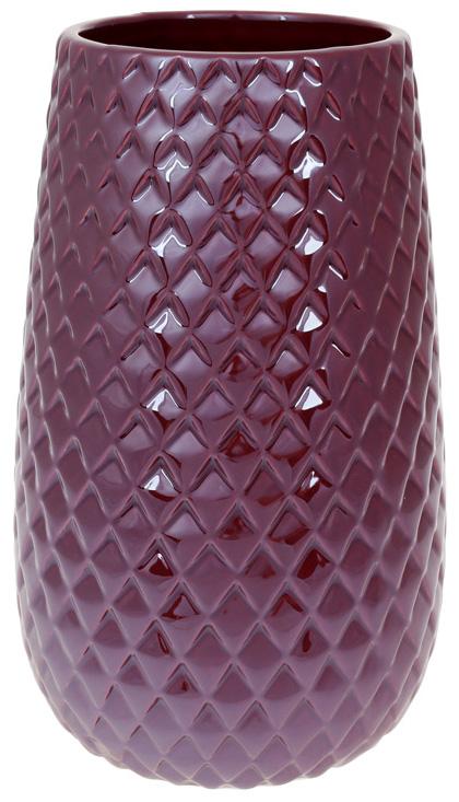 

Ваза ceramic Endrite 24.5см, жемчужный бордовый Bona DP67954