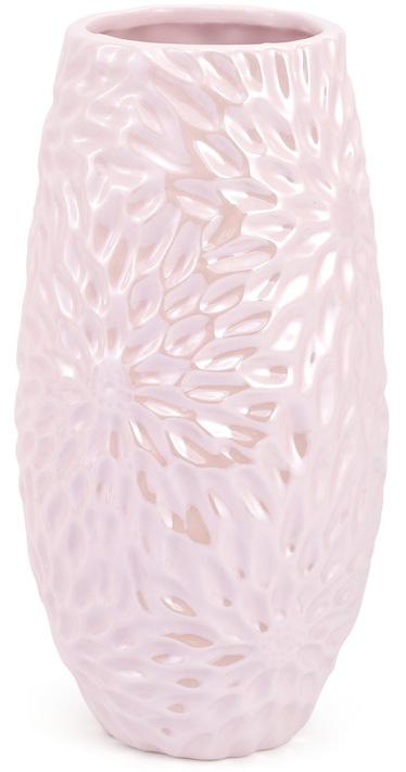 

Ваза настольная ceramic Астра кружевная 23 см, розовый перламутр Bona DP41743