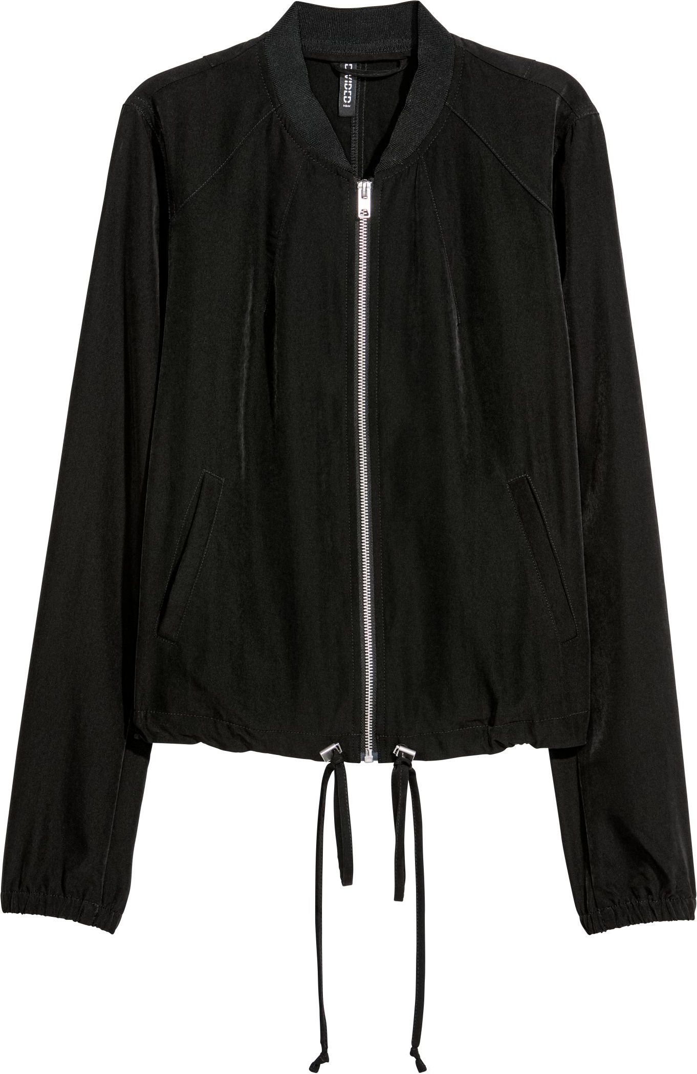 

Бомбер H&M KK5757690 S Черный