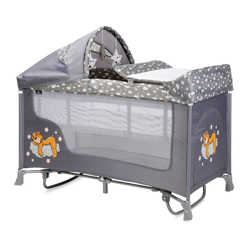 

Манеж SAN REMO 2L ROCKER grey clouds Bertoni/Lorelli BMK77073