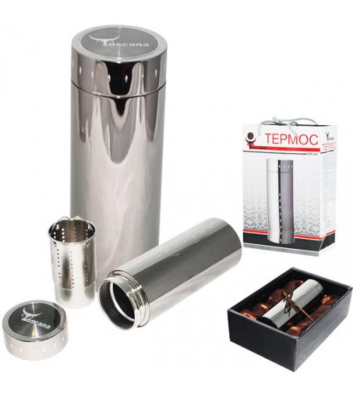 

Термос TermoPro подарочный Toscana с фильтром 290 мл S&T DP43785