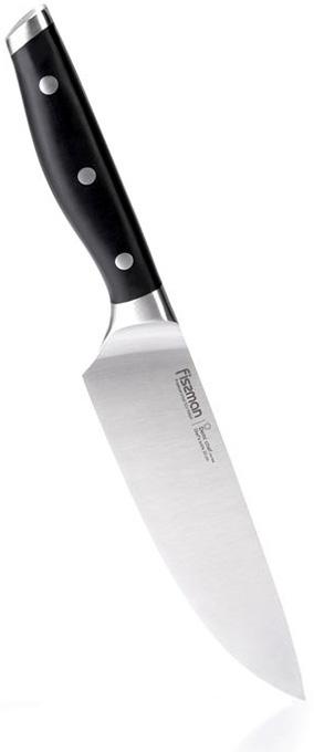 

Нож кухонный поварской Demi Chef 20см из нержавеющей стали 5Cr15MoV Fissman DP38227