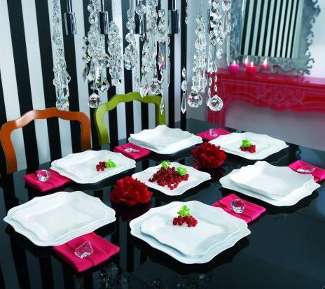 

Cервиз cтоловый Authentic White на 6 персон 19 предметов Luminarc DP65346