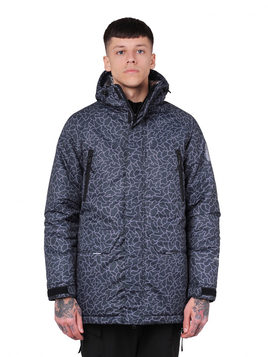 

Зимняя парка GARD MIX COLOR MOD gray stones camo 4/20 XL cерый 3040