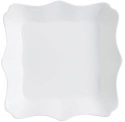 

Набор 6 суповых тарелок Authentic White, квадратные 22.5см Luminarc DP40287