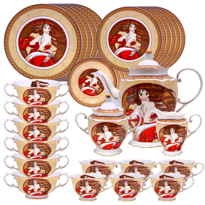 

Чайный сервиз Dance на 6 персон Carmani T-SS32284