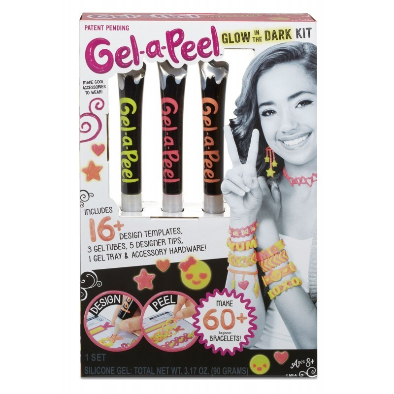 

Чудо-гель для создания неоновых силиконовых украшений GEL A PEEL, светится в темноте MGA Entertainment IR28521