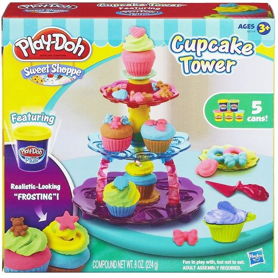 

Набор игровой Play-Doh «Sweet Shoppe Башня» из кексов Hasbro IR28530