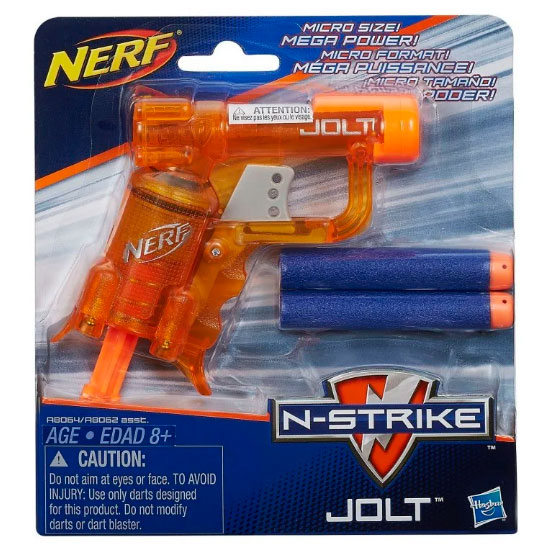 

Бластер Nerf Нерф Элит Джолт Оранжевый Hasbro 102524