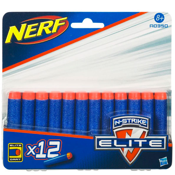 

Комплект стрел для бластеров Nerf Elite 12 шт Hasbro 101562