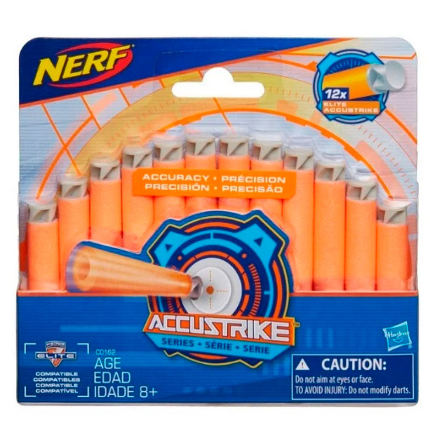 

Комплект стрел Nerf Elite Accustrike 12 шт Hasbro 103604