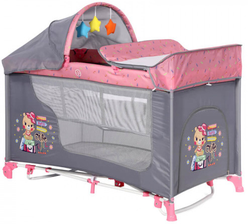 

Манеж Lorelli Moonlight 2l Rocker pink travelling (MOONLIGHT 2L-R pink trav)