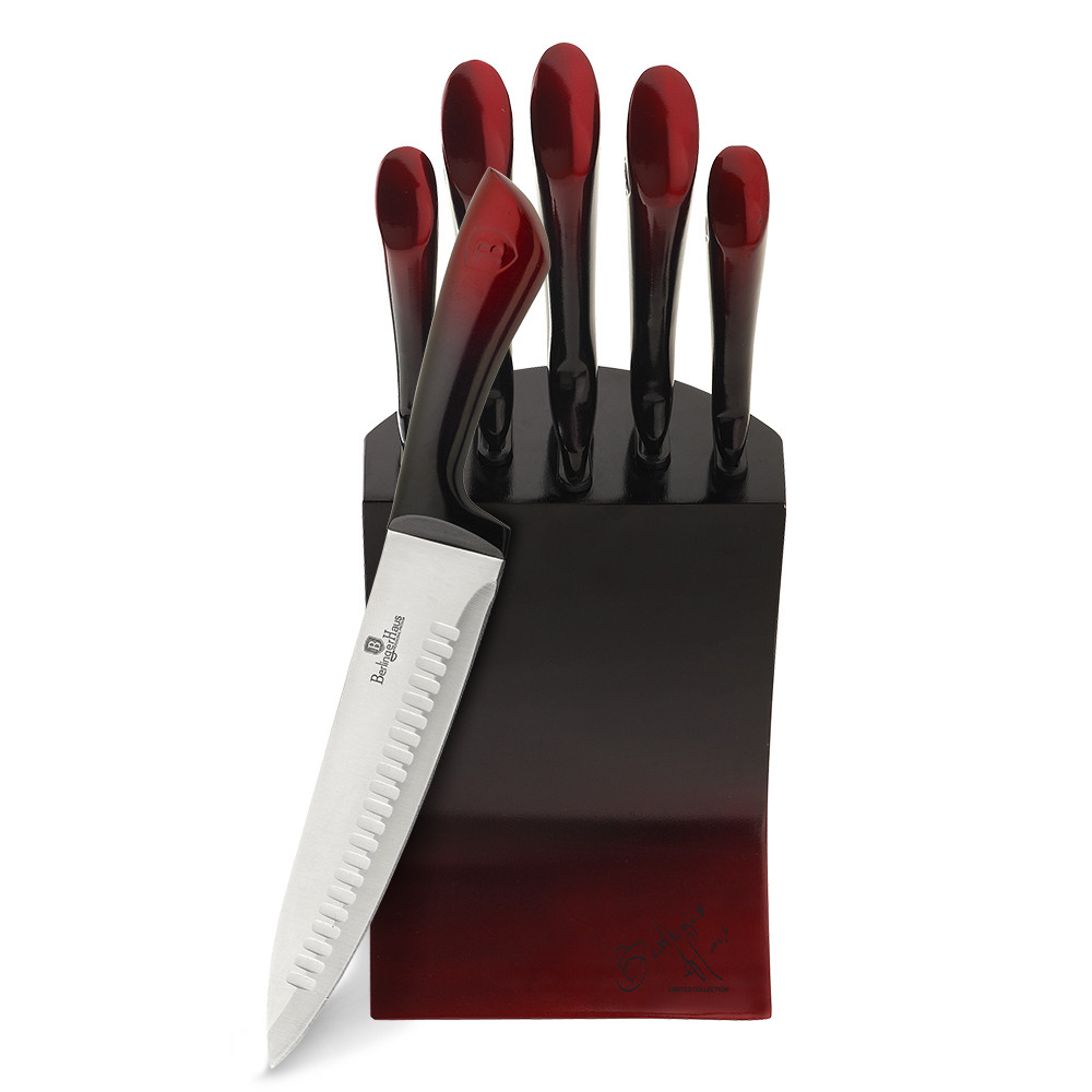 

Набір ножів Berlinger Haus Black Burgundy BH-2176