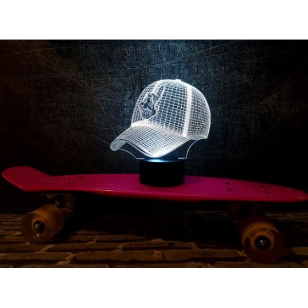 

3d светильник "Бейсболка" 3DTOYSLAMP