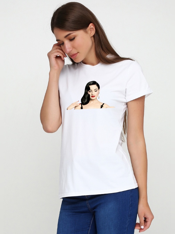 

Футболка Malta 19Ж441-24-Р2 DitavonTeese S (42) Белая
