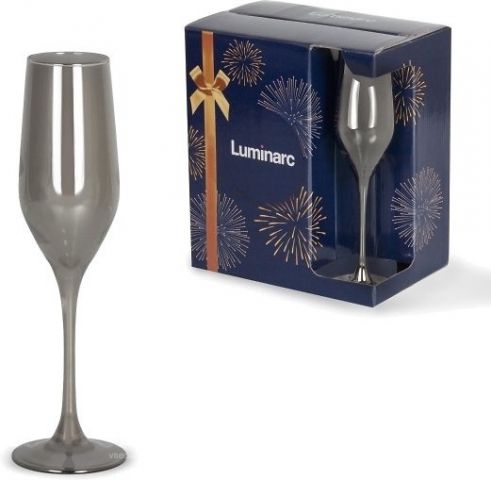 

Набір фужерів для шампанського Shiny Graphite 160 мл 6 шт. LM-1564p