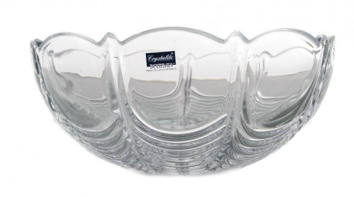 

Фруктівниця Bohemia Orion богемське скло 220 мм BH-69001-99001-220