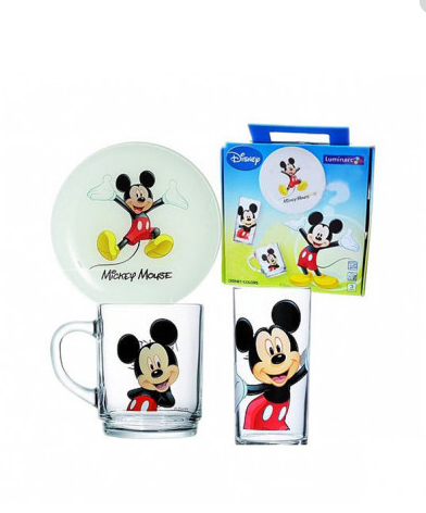 

Набір для дітей Disney Colors Mickey 3 пр. LM-5320h