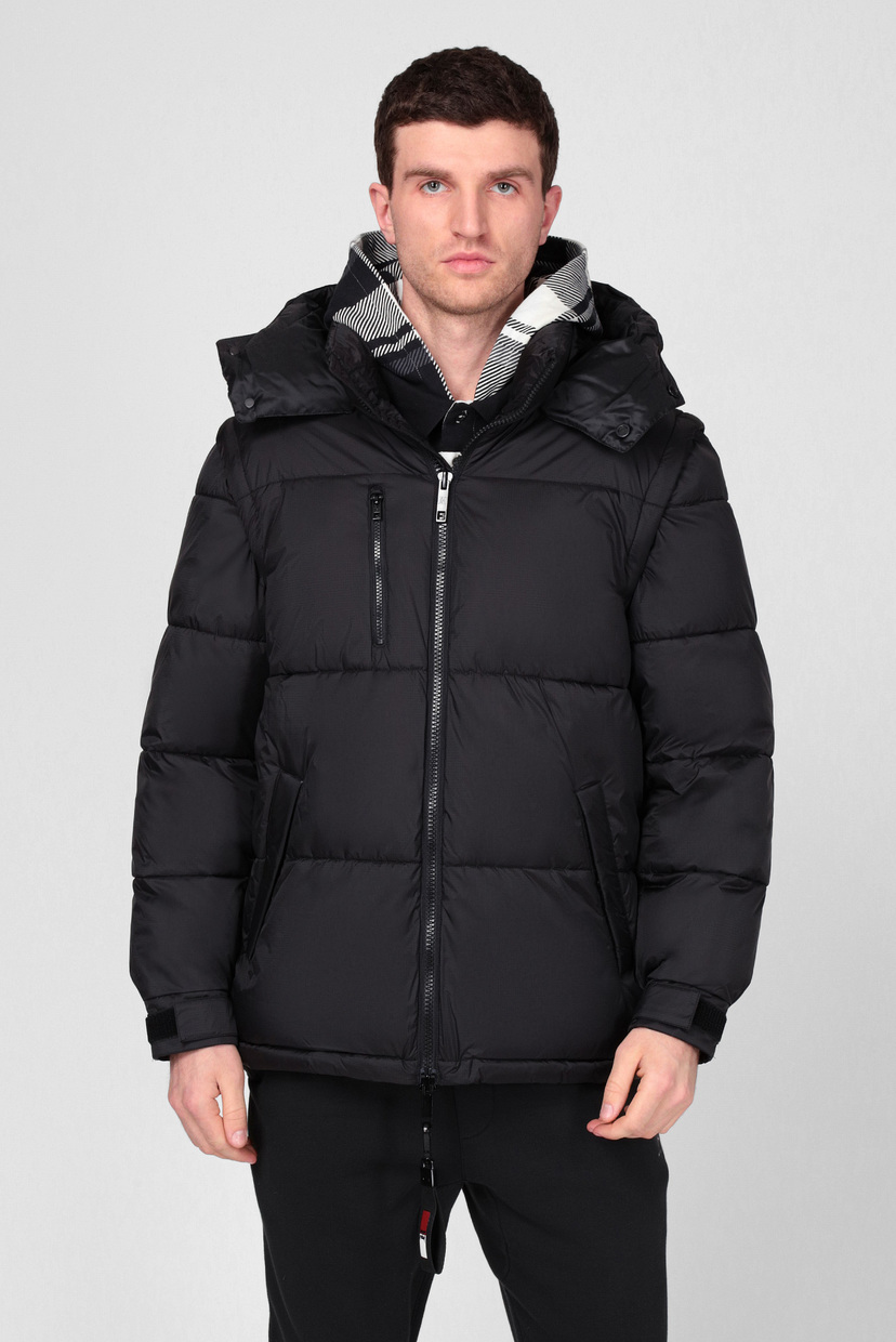 

Мужская черная куртка Lewis Hamilton MODULAR PUFFER JACKET Tommy Hilfiger S MW0MW15305