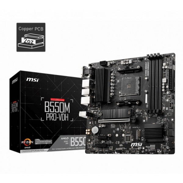 

MSI B550M PRO-VDH Socket AM4