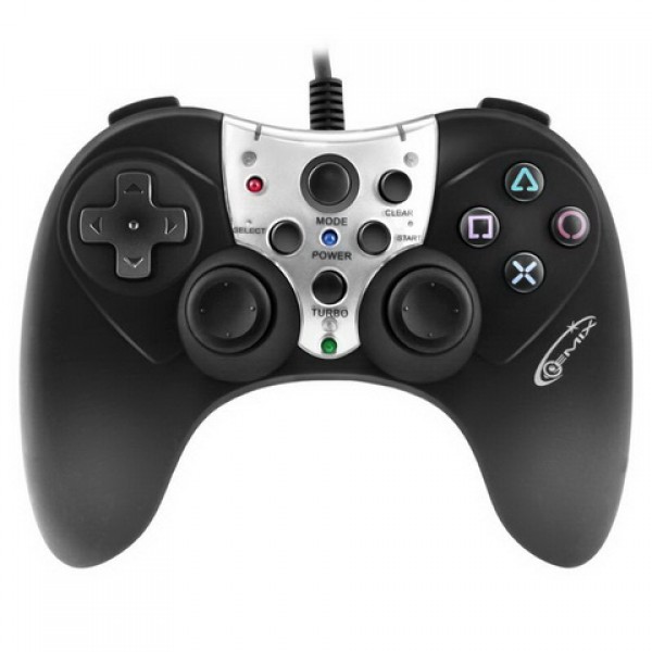 

Геймпад Gemix GP-60 Black/Silver (GP60BS) PC/USB