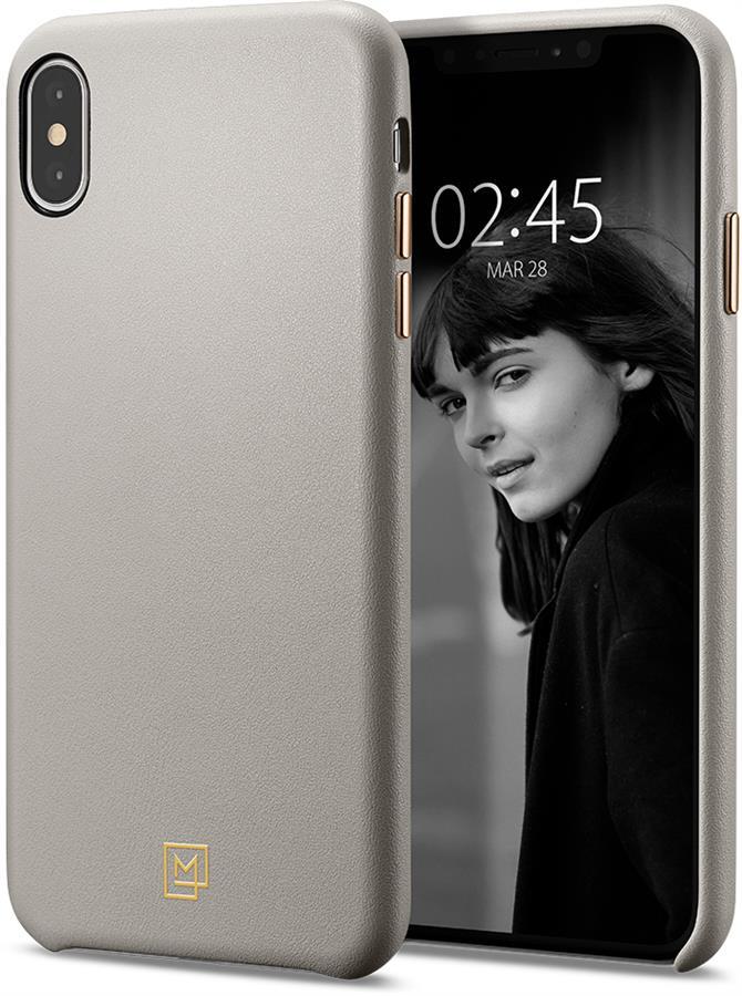 

Чехол Spigen для iPhone XS Max La Manon calin Oatmeal Beige