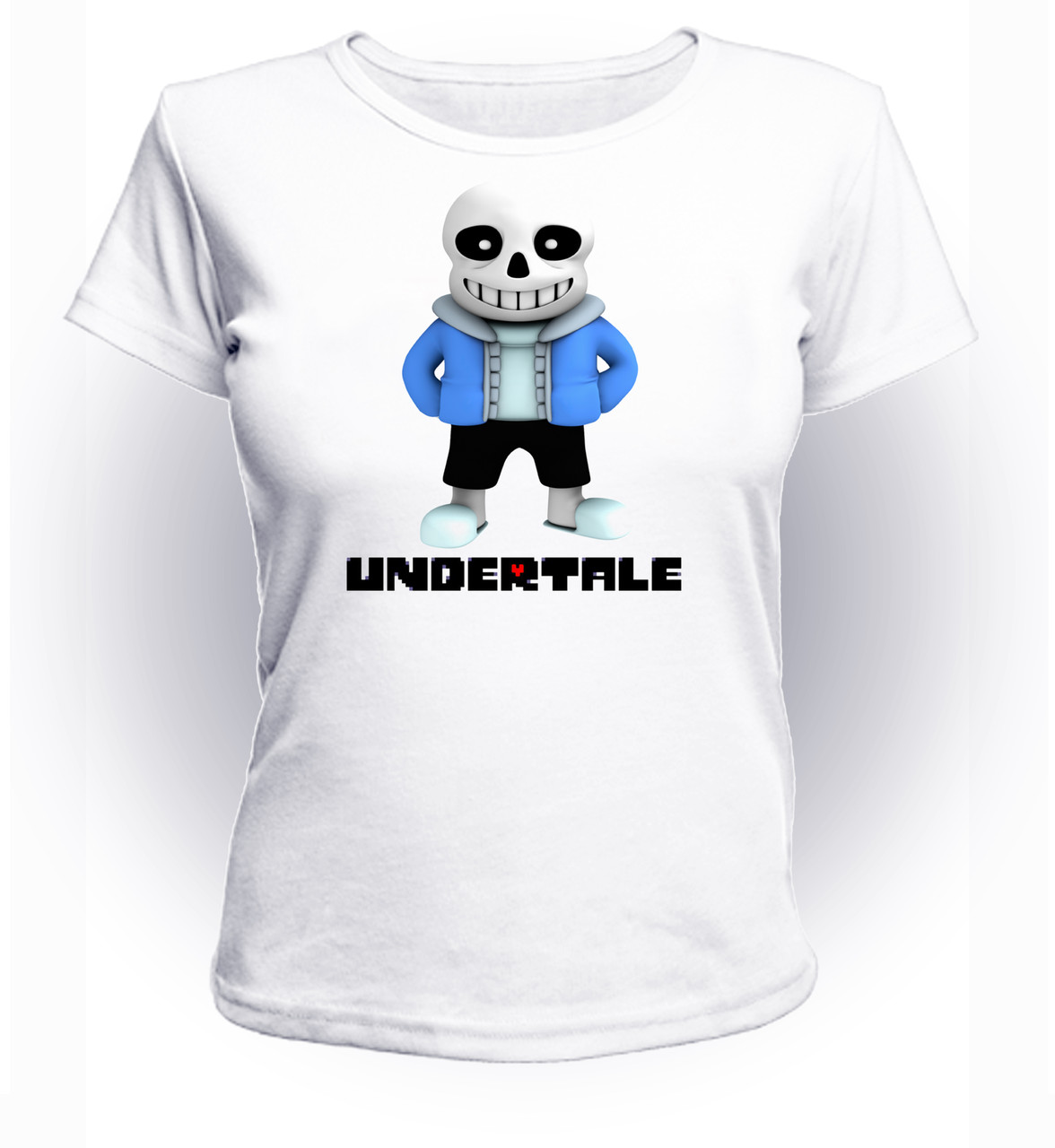 

Футболка GeekLand Андертейл Undertale улыбка UT.01.003 (FU21UT.01.003/girl-104)