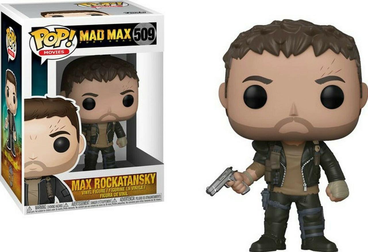 

Фигурка Funko Pop Фанко Поп Макс Рокатанский Безумный Макс Max Rockatansky Mad Max 10 см MM MR 509 (CZ00MM MR 509)