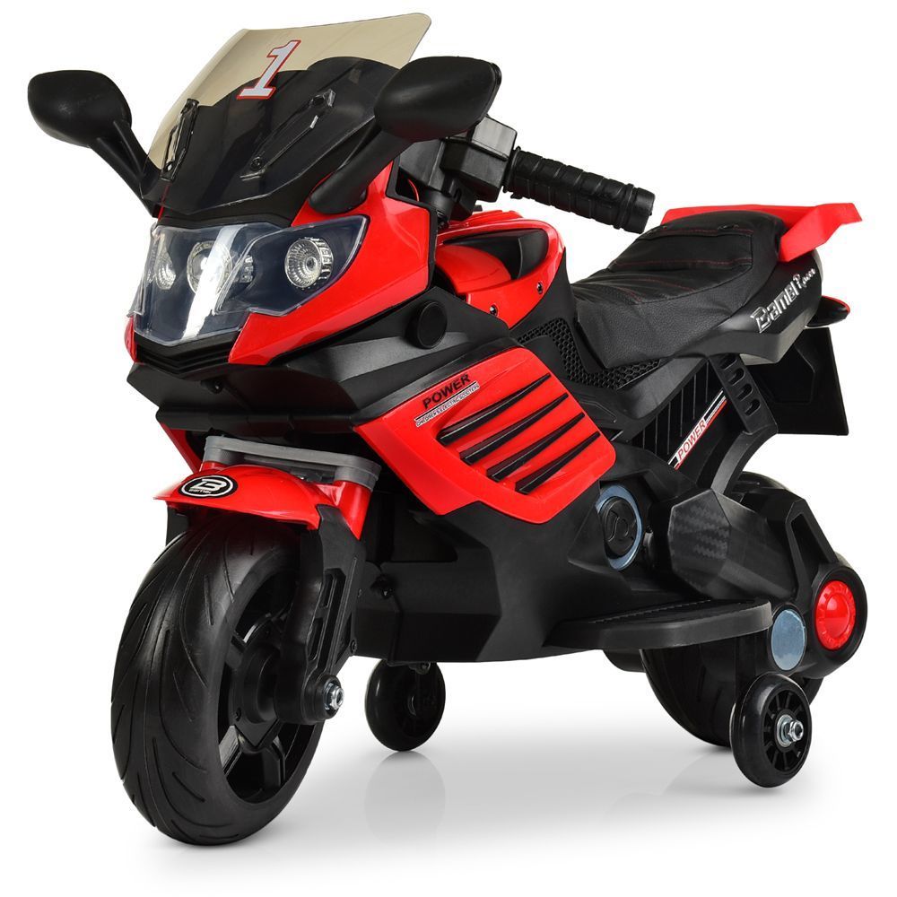 

Мотоцикл Bambi Racer 25W M 3582EL-3 Red (M 3582EL)