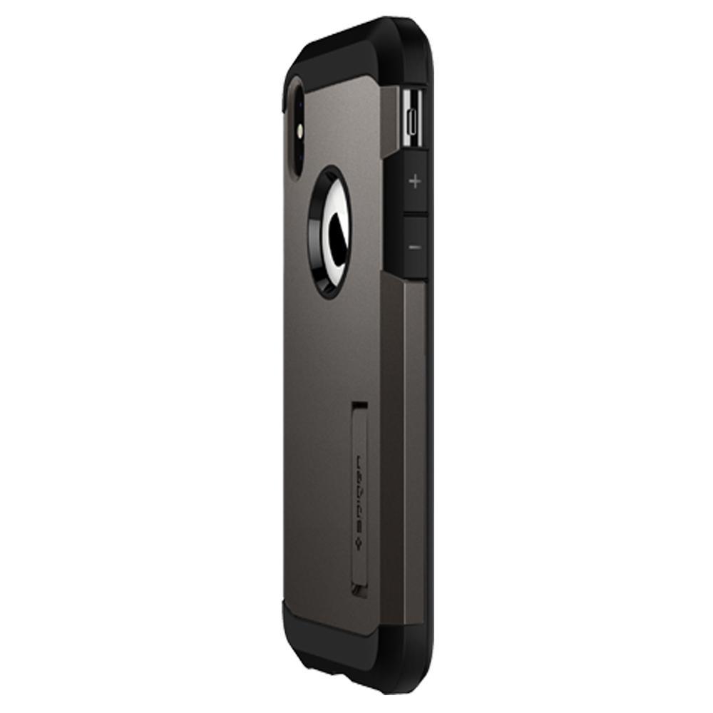 

Чехол Spigen для iPhone XS Max Tough Armor Gunmetal