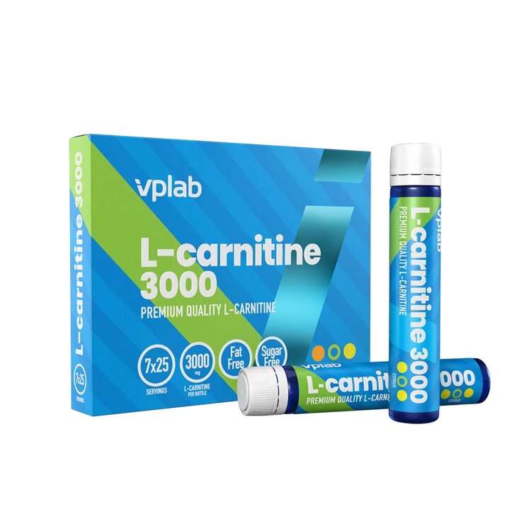 

Жиросжигатель VPLab L-Carnitine 3000 7 шт Цитрусовые (4384303083)