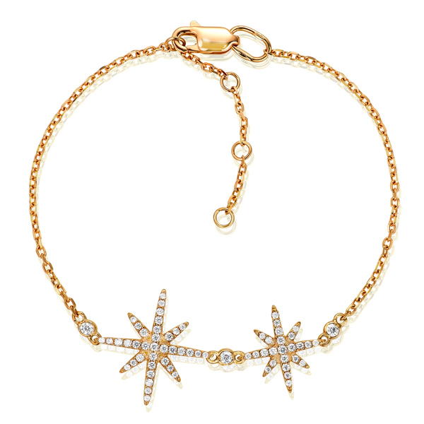 

Женский браслет Империя Золота БС727и Красное золото