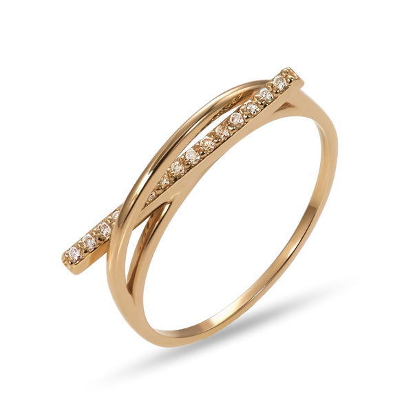 

Кольцо для помолвки Империя Золота КВ1248.00100н Красное золото Размер 17