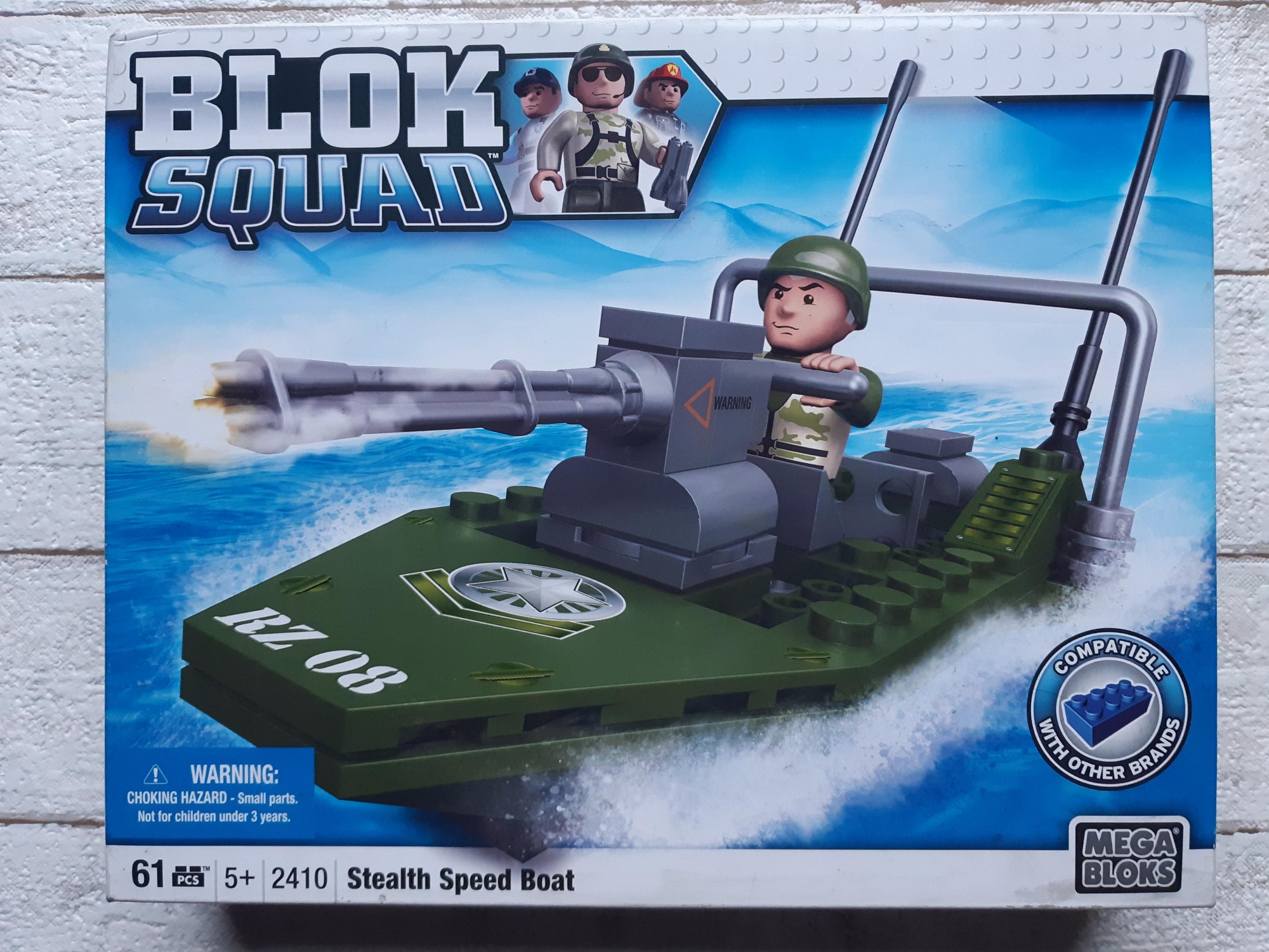 

Конструктор Mega Bloks Blok Squad Морской транспорт 2410