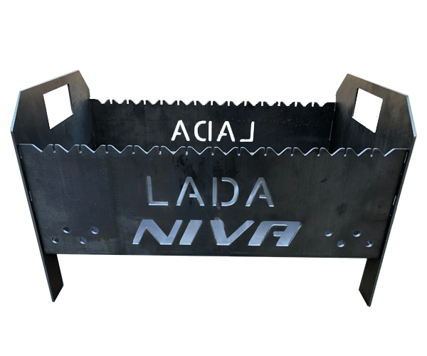 

Мангал разборной Lada Niva 3 мм 500х310х295 (000012)