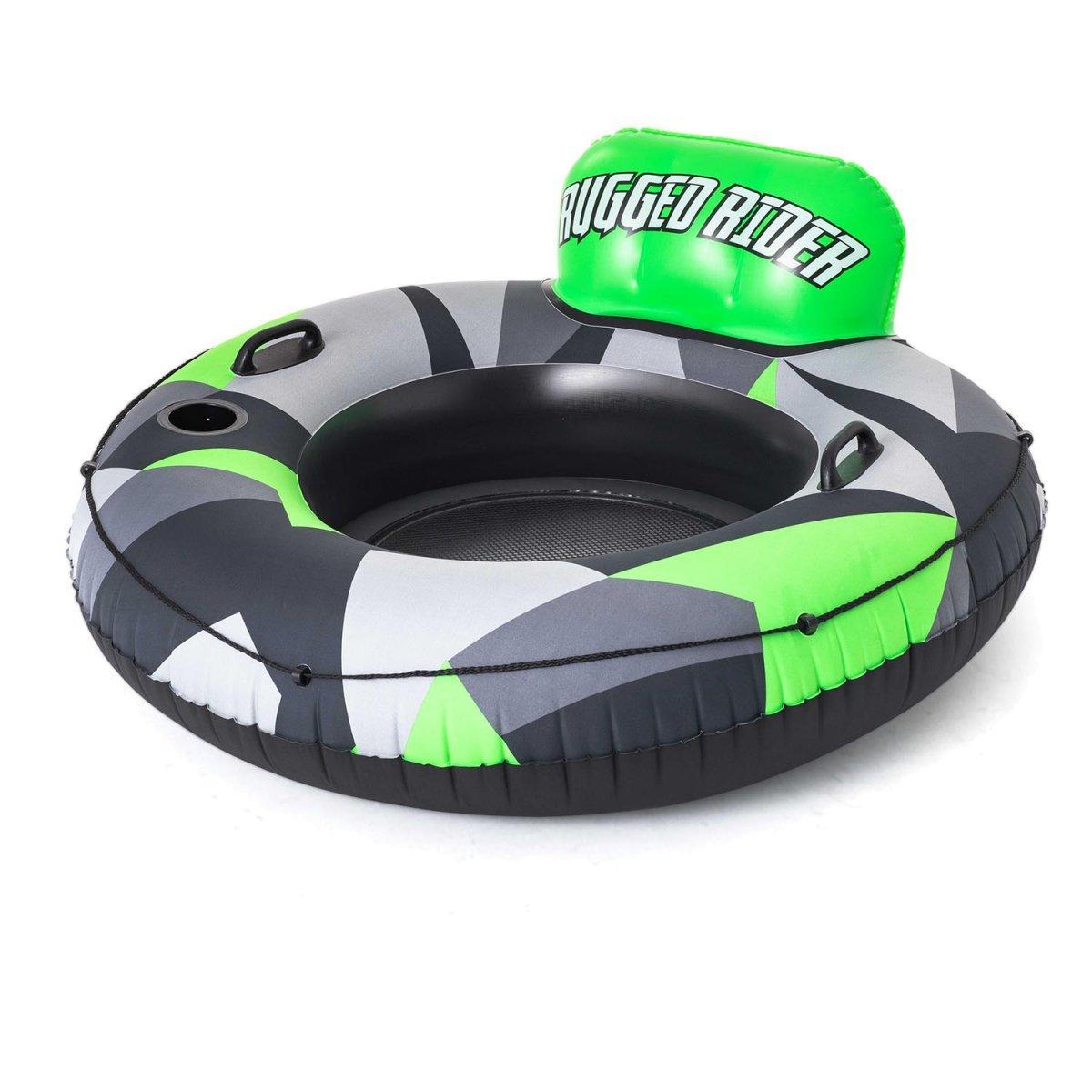 

Надувной круг Rugged Rider, серия «Sports», Bestway 43280, 135 см, серый