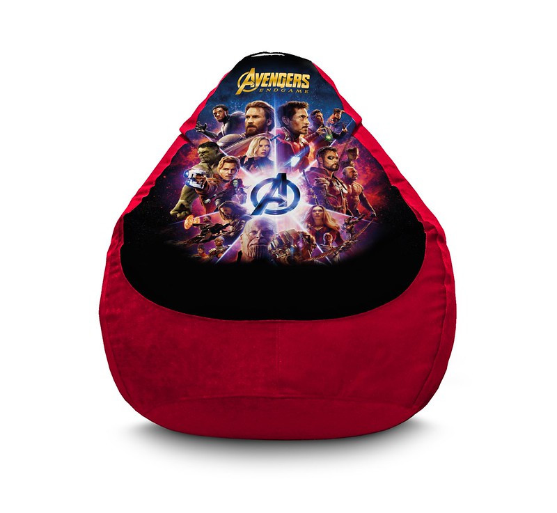 

Кресло мешок iPuff "Avengers. End Game. Burgundy" Флок XXXL (100х135 см) Бордовый