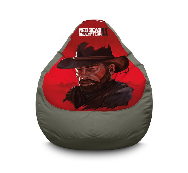 

Кресло мешок iPuff "Arthur Morgan" Оксфорд XXL (90х125 см) Серый