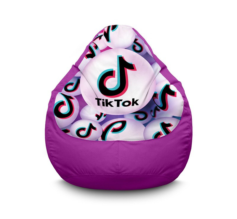 

Кресло мешок iPuff "Tik Tok. Sphere. Violet" Оксфорд XXXL (100х135 см) Фиолетовый