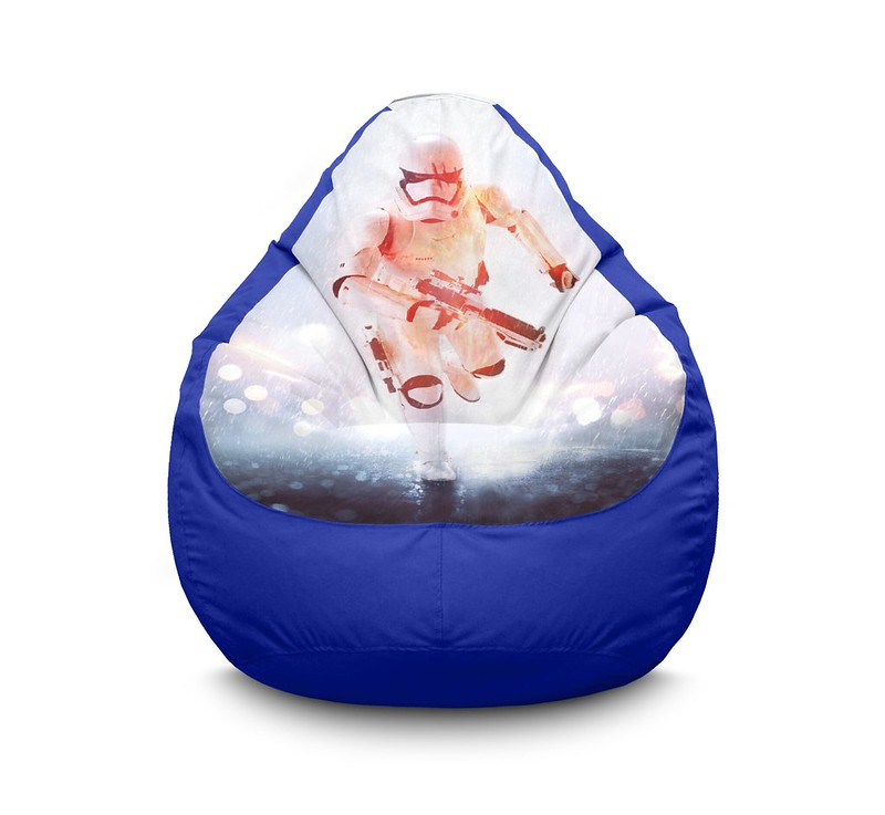 

Кресло мешок iPuff "Star Wars. Stormtroopers 5" Оксфорд XXXL (100х135 см) Синий